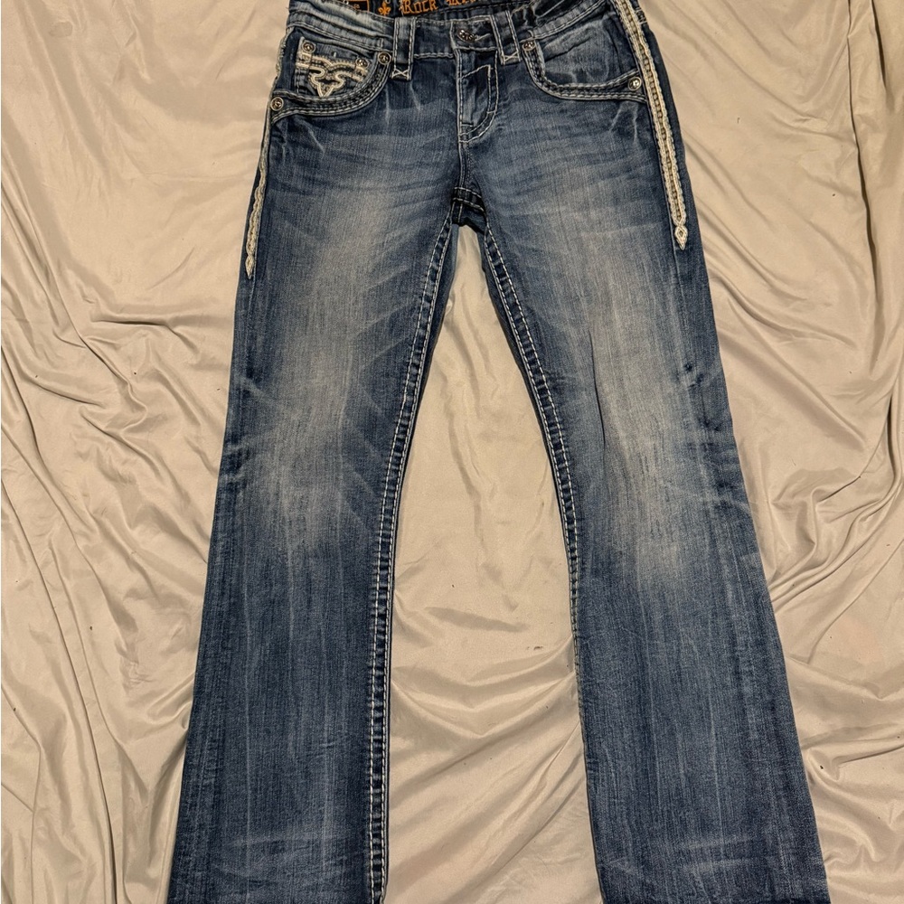 Rock Revival jeans, size 28, inseam 29 great look